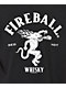 Brew City Fireball Logo Black T-Shirt - Thumbnail image 2 of 2