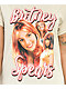 Britney Spears camiseta crema 