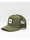 Brixton Alpha Block Surplus Olive Trucker Hat - Thumbnail image 1 of 3