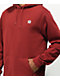 Brixton Alton Dark Red Hoodie - Thumbnail image 4 of 4