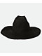 Brixton Austin Straw Black Cowboy Hat - Thumbnail image 2 of 3