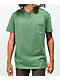 Brixton Basic Pocket Green T-Shirt - Thumbnail image 1 of 2
