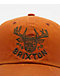 Brixton Berick WTHR Guard Orange Strapback Hat - Thumbnail image 3 of 3