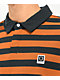 Brixton Beta Orange & Black Stripe Rugby Shirt - Thumbnail image 3 of 3