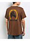 Brixton Blind Pinecone Brown T-Shirt - Thumbnail image 1 of 3
