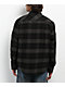 Brixton Bowery Black & Charcoal Flannel Shirt - Thumbnail image 2 of 4