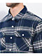 Brixton Bowery Blue & Grey Flannel Shirt - Thumbnail image 3 of 3