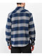 Brixton Bowery Blue & Grey Flannel Shirt - Thumbnail image 2 of 3