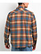 Brixton Bowery Blue & Sand Flannel Shirt - Thumbnail image 2 of 3