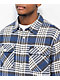 Brixton Bowery Blue Flannel Shirt - Thumbnail image 3 of 3