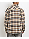 Brixton Bowery Cream Flannel Shirt - Thumbnail image 2 of 3