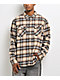 Brixton Bowery Cream Flannel Shirt - Thumbnail image 1 of 3