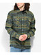 Brixton Bowery Green Flannel Shirt - Thumbnail image 3 of 4