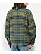 Brixton Bowery Green Flannel Shirt - Thumbnail image 2 of 4