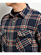 Brixton Bowery Navy Flannel Shirt - Thumbnail image 3 of 3