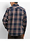 Brixton Bowery Navy Flannel Shirt - Thumbnail image 2 of 3