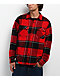 Brixton Bowery Red & Black Flannel Shirt - Thumbnail image 4 of 4