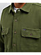 Brixton Bowery Textured Olive Surplus Long Sleeve Button Up Shirt - Thumbnail image 3 of 3