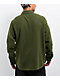 Brixton Bowery Textured Olive Surplus Long Sleeve Button Up Shirt - Thumbnail image 2 of 3