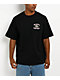 Brixton Brewster Black Heavyweight T-Shirt - Thumbnail image 2 of 3