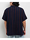 Brixton Bunker Navy Short Sleeve Button Up Shirt - Thumbnail image 2 of 3