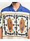 Brixton Bunker Reserve Fiesta Blue Short Sleeve Button Up Shirt - Thumbnail image 3 of 4