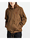 Brixton Claxton Beta Zip Brown Windbreaker Jacket - Thumbnail image 1 of 2