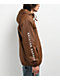 Brixton Claxton Crest Brown Windbreaker Jacket - Thumbnail image 3 of 5