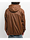 Brixton Claxton Crest Brown Windbreaker Jacket - Thumbnail image 2 of 5