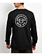 Brixton Crest Black Long Sleeve T-Shirt  - Thumbnail image 1 of 5
