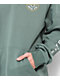 Brixton Crest Forest Green Hoodie - Thumbnail image 3 of 4