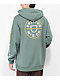 Brixton Crest Forest Green Hoodie - Thumbnail image 1 of 4