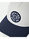 Brixton Crest Indigo & Off White NetPlus® Snapback Hat - Thumbnail image 3 of 3