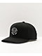 Brixton Crest MP Black Snapback Hat