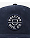 Brixton Crest Navy Netplus Corduroy Snapback Hat - Thumbnail image 3 of 3