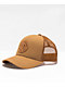 Brixton Crest Netplus Beige Trucker Hat - Thumbnail image 1 of 3