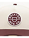 Brixton Crest Port & Off White Netplus Snapback Hat - Thumbnail image 3 of 3