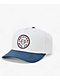 Brixton Crest Tan & Navy Snapback Hat - Thumbnail image 1 of 3