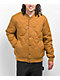 Brixton Dillinger Mustard Quilted Bomber Jacket - Thumbnail image 3 of 4