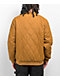 Brixton Dillinger Mustard Quilted Bomber Jacket - Thumbnail image 2 of 4