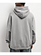Brixton Flames Gunmetal Heather Oversized Hoodie - Thumbnail image 2 of 3