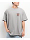 Brixton Garvey Grey T-Shirt - Thumbnail image 2 of 5