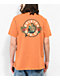 Brixton Geneva Orange T-Shirt