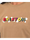 Brixton Kaleidoscope Brown Crop T-Shirt - Thumbnail image 2 of 2