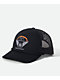 Brixton Leeway Black Trucker Hat - Thumbnail image 1 of 3