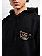 Brixton Linwood Black Hoodie - Thumbnail image 3 of 3