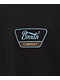 Brixton Linwood Black T-Shirt - Thumbnail image 3 of 3