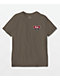 Brixton Linwood Brown T-Shirt - Thumbnail image 2 of 2