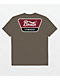 Brixton Linwood Brown T-Shirt - Thumbnail image 1 of 2