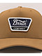 Brixton Linwood C MP Brown Snapback Hat - Thumbnail image 3 of 3